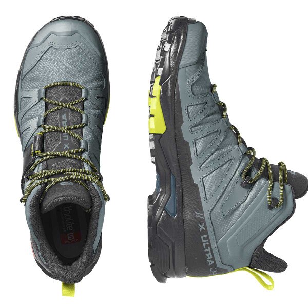 Salomon X Ultra 4 Mid GTX Hiking Shoe Men's in Legion Blue Black Fall Leaf